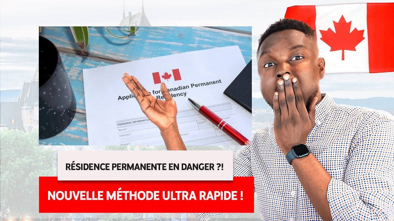ENTR&Eacute;E EXPRESS CANADA 🇨🇦 2025 : 5 &Eacute;TAPES POUR IMMIGRER EN MOINS DE 6 MOIS AVEC LA RP