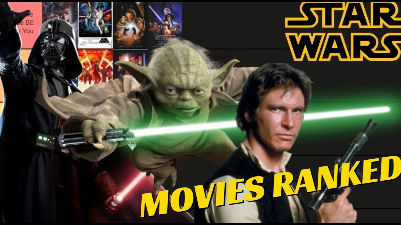 Ranking Every STAR WARS Movie - Tier List