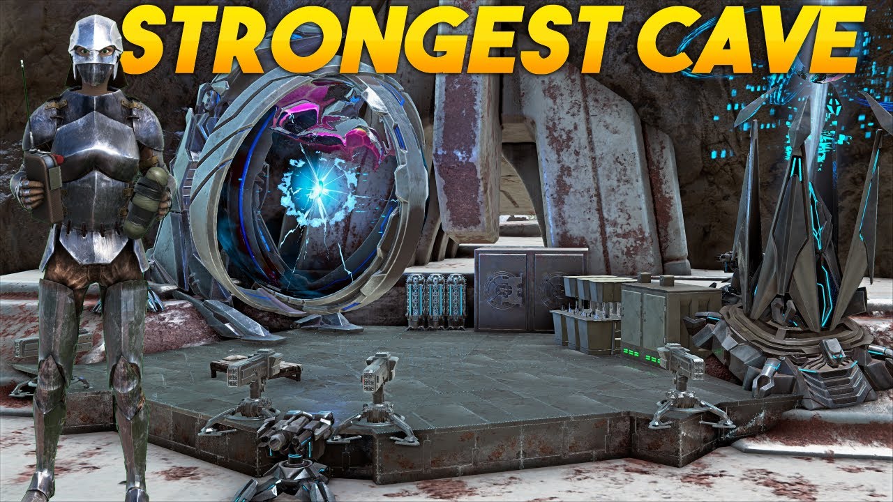 We RAIDED The 2 Strongest CAVES On The Server - ARK