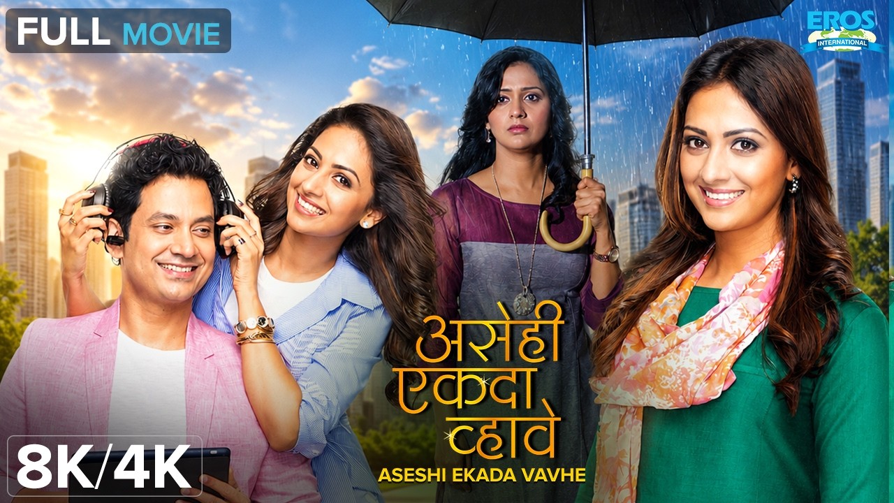 Asehi Ekada Vhave Full Movie | असेही एकदा व्हावे | Umesh Kamat, Tejashri Pradhan | Romantic Drama 8K