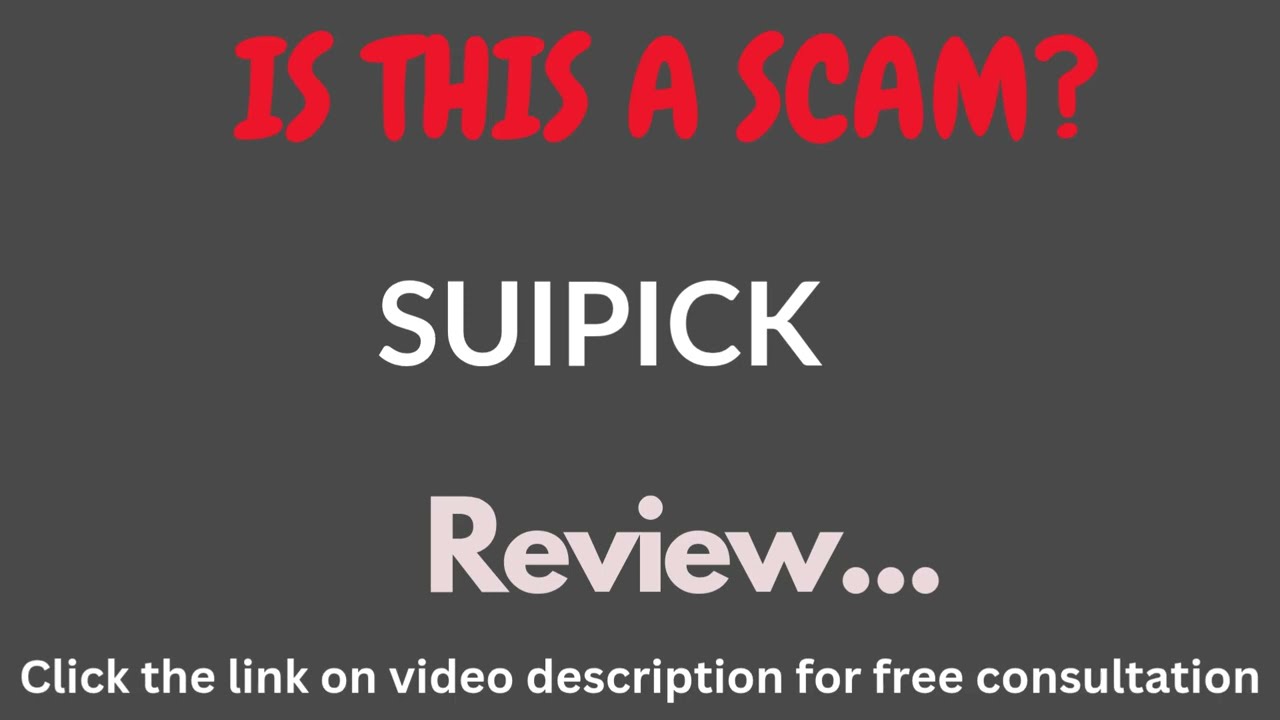 Suipick.io Review: THIS IS A SCAM? (Suipick)