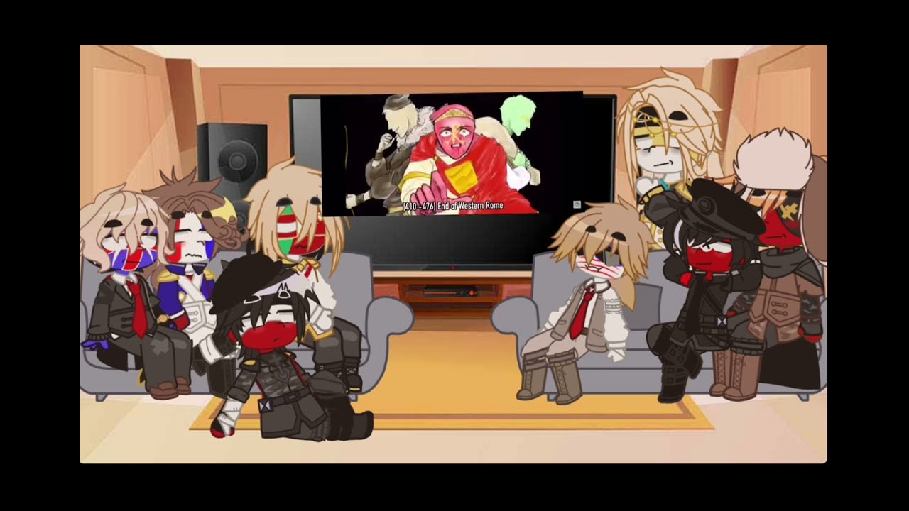 Past Countryhumans react to the future
