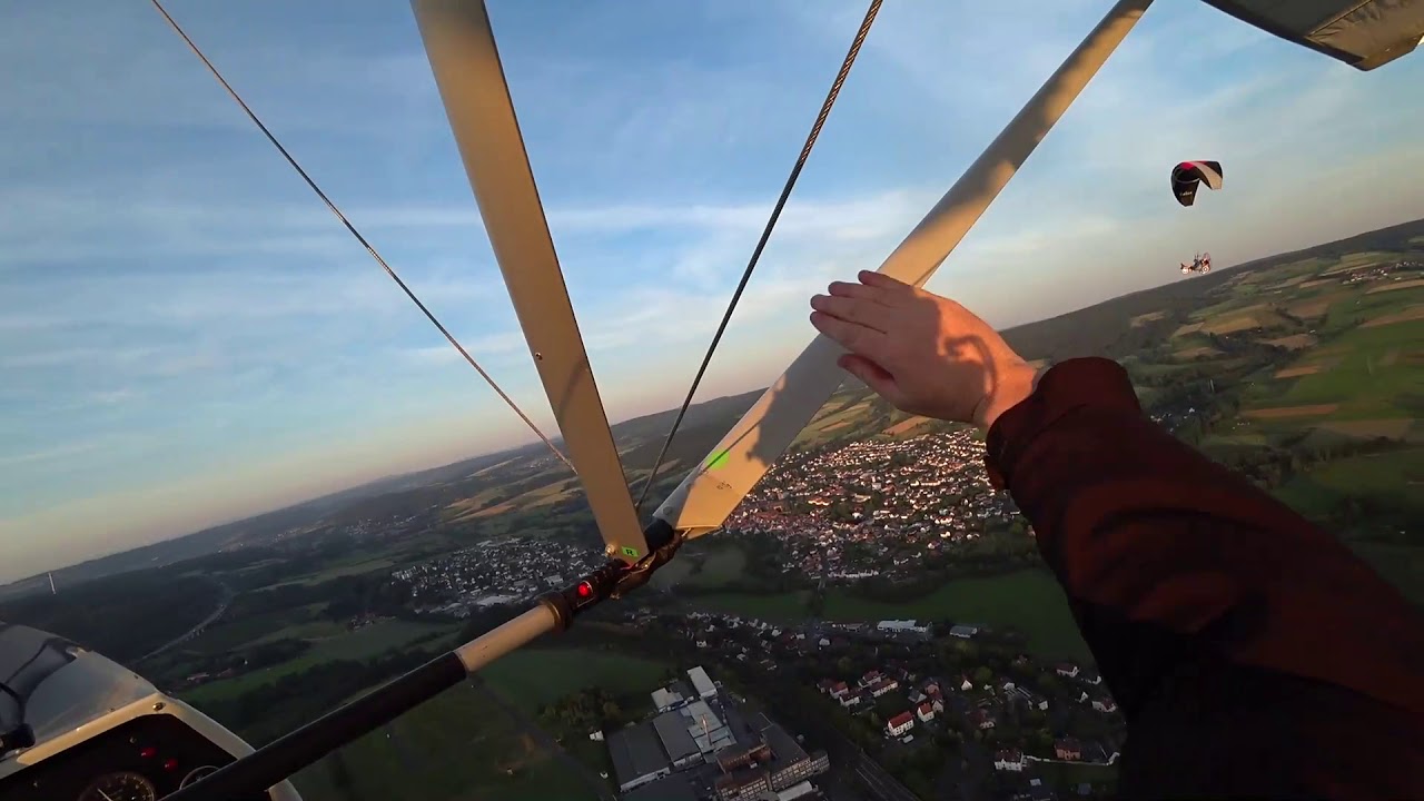Rundflug 24 6 2019 mit AerosTrike mit 100 PS BMW Motor