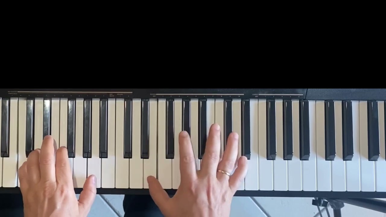 FOLLOWING A BIRD (E. BOSSO) - PIANO TUTORIAL (EASY VERSION) - PIANO COVER