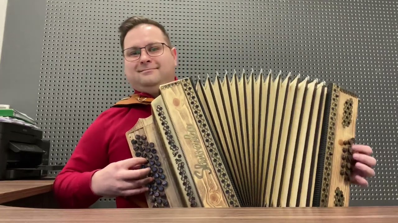 Harmonika Slovenka - model Rustikal