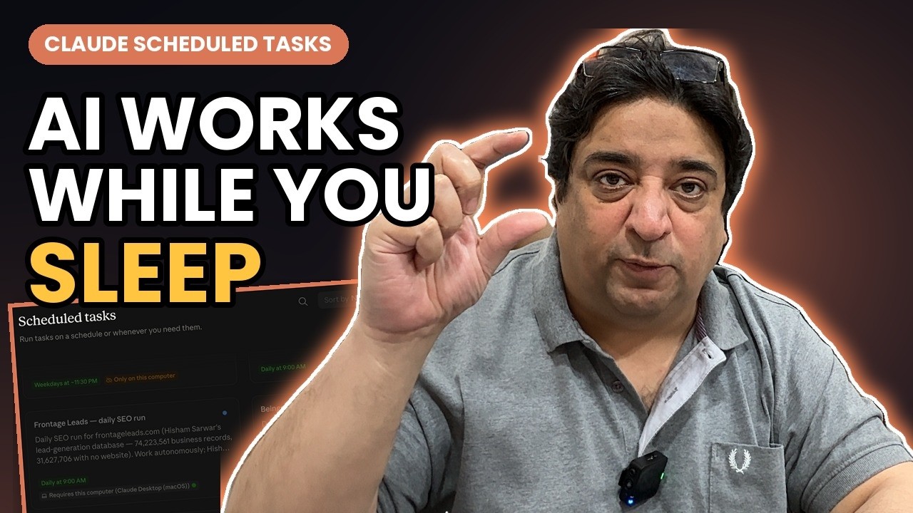 Claude Scheduled Tasks: AI Works While You Sleep | Full Demo