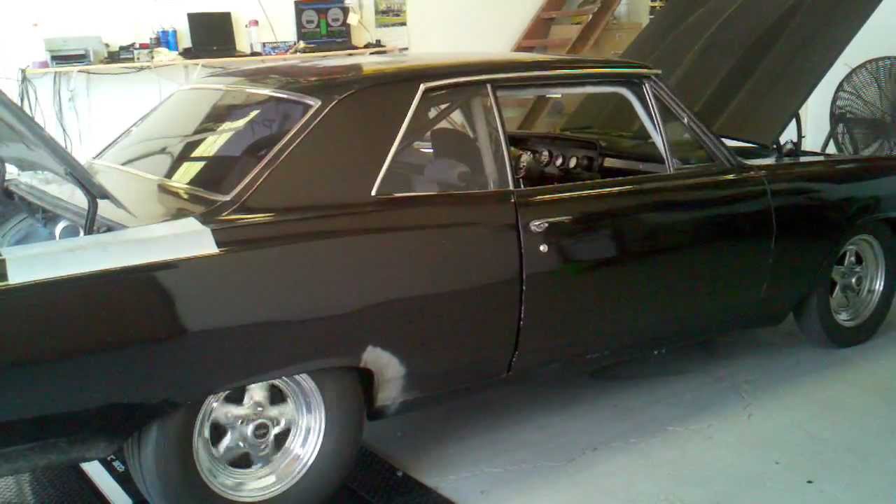 1965 Chevelle SBC on Nitrous Dyno