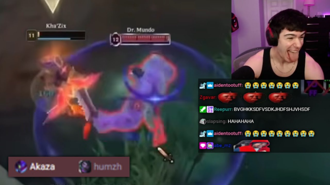 nickich reacts to tarzaned thinking humzh is stream sniping him from na while playing in korea