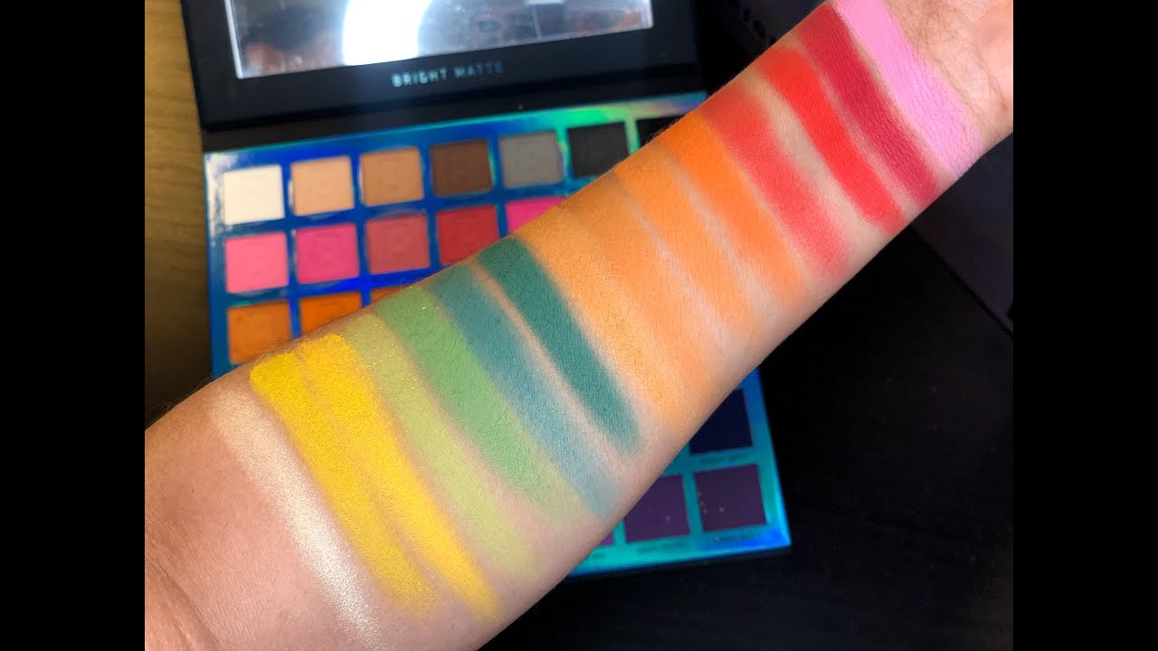 Beauty Bay EYN 42 Bright Matte Palette!!! is it must for MUA/ Makeup lovers?