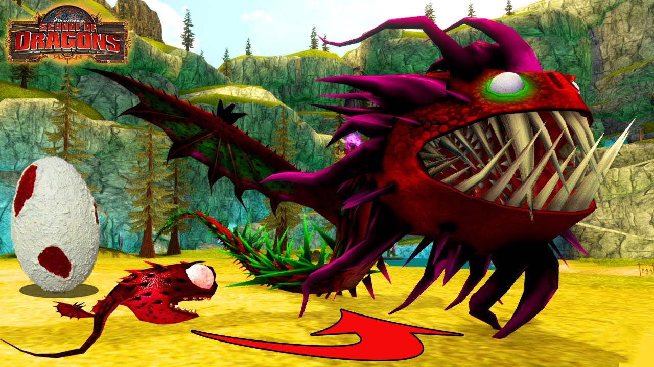 Rồng Huyền Thoại Whispering Death Tiến Hóa Siêu Cấp | School of Dragon