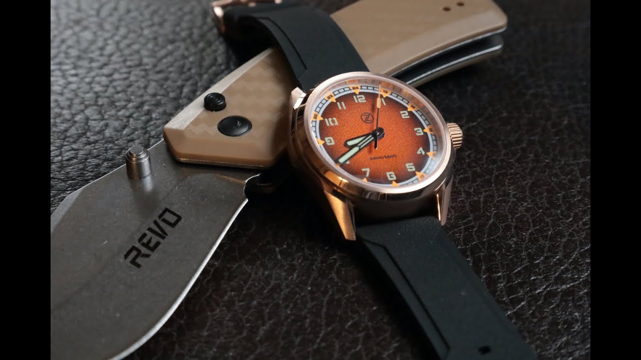 Zelos Swordfish Bronze Field: did Zelos get this field watch right?