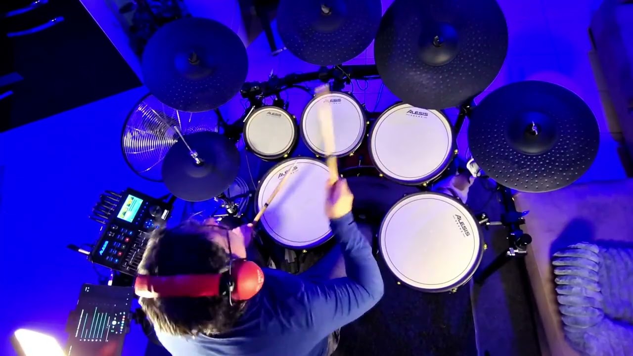 RAY CHARLES  - GOOD LOVE GONE BAD - DRUM COVER ON ALESIS STRIKE PRO SE EDITION