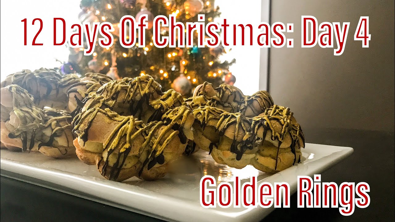 12 Days Of Christmas: Day 5 Pistachio Cream Puffs
