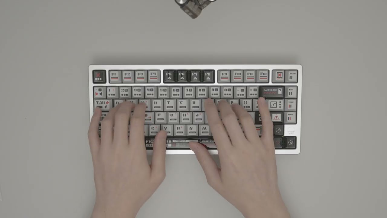 WOBKEY Rainy 75 HE/RT - Jade Pro / TTC KOM RGB｜Typing Sound #ASMR