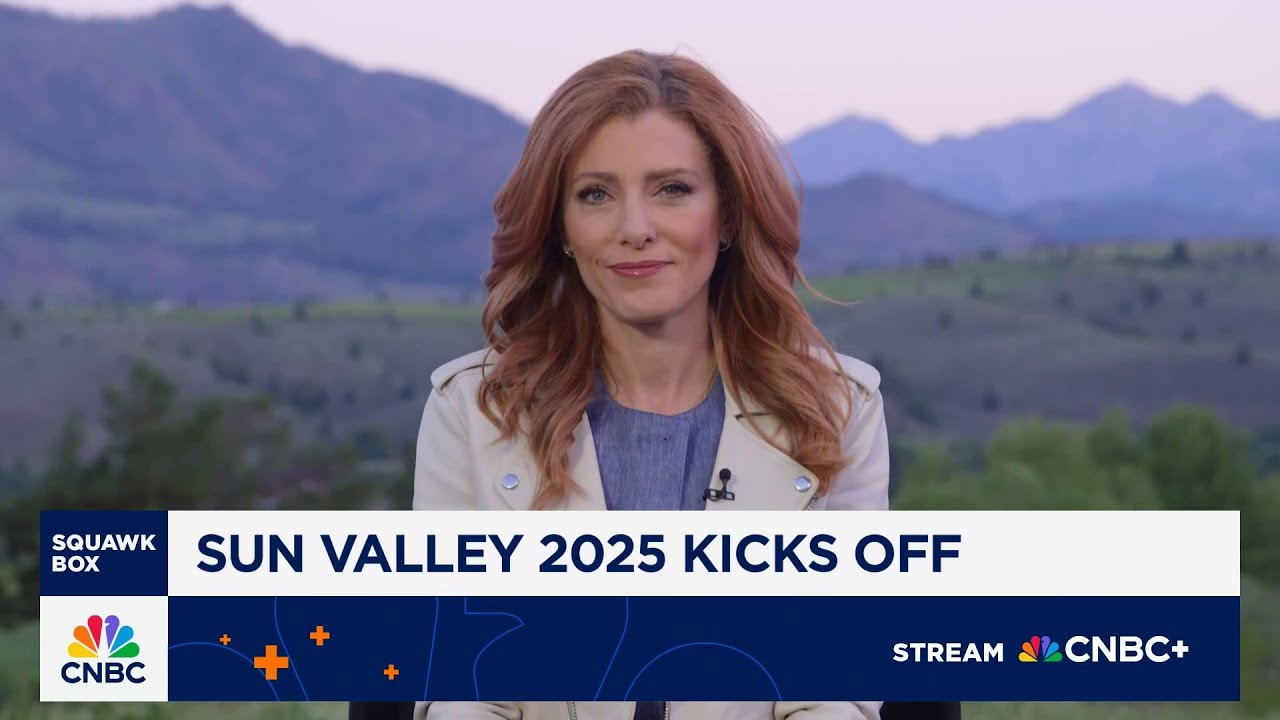 Sun Valley: Tech CEOs convene as leaders discuss the impact of tariffs, future plans