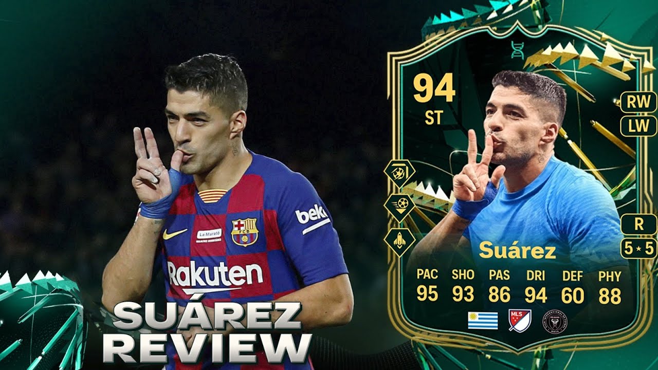 ¡EL PISTOLERO ES UNA LOCURA! 🔫 94 SUAREZ FC 25 EVOLUCION REVIEW