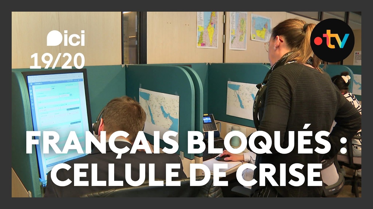 Français bloqués au Moyen-Orient : la cellule d’urgence installée à Nantes