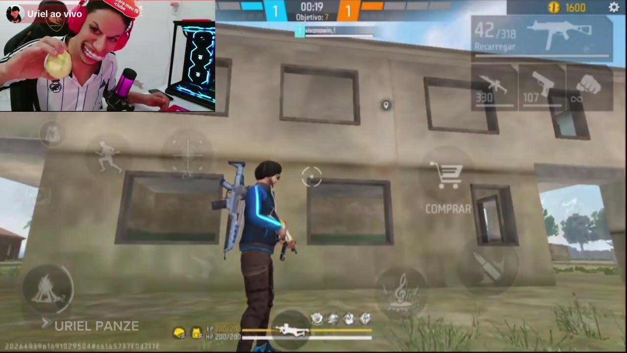 URIEL xitando no ap de 7k clip