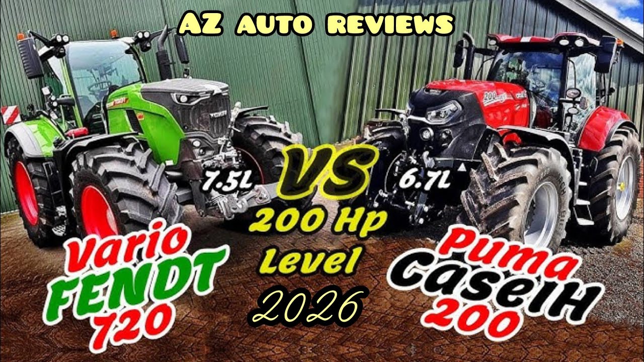 „200 PS MONSTER-DUELL 😱 | Fendt Vario 720 🔥 vs Case IH Puma 200 🚜 | Wer ist der König 2026?“