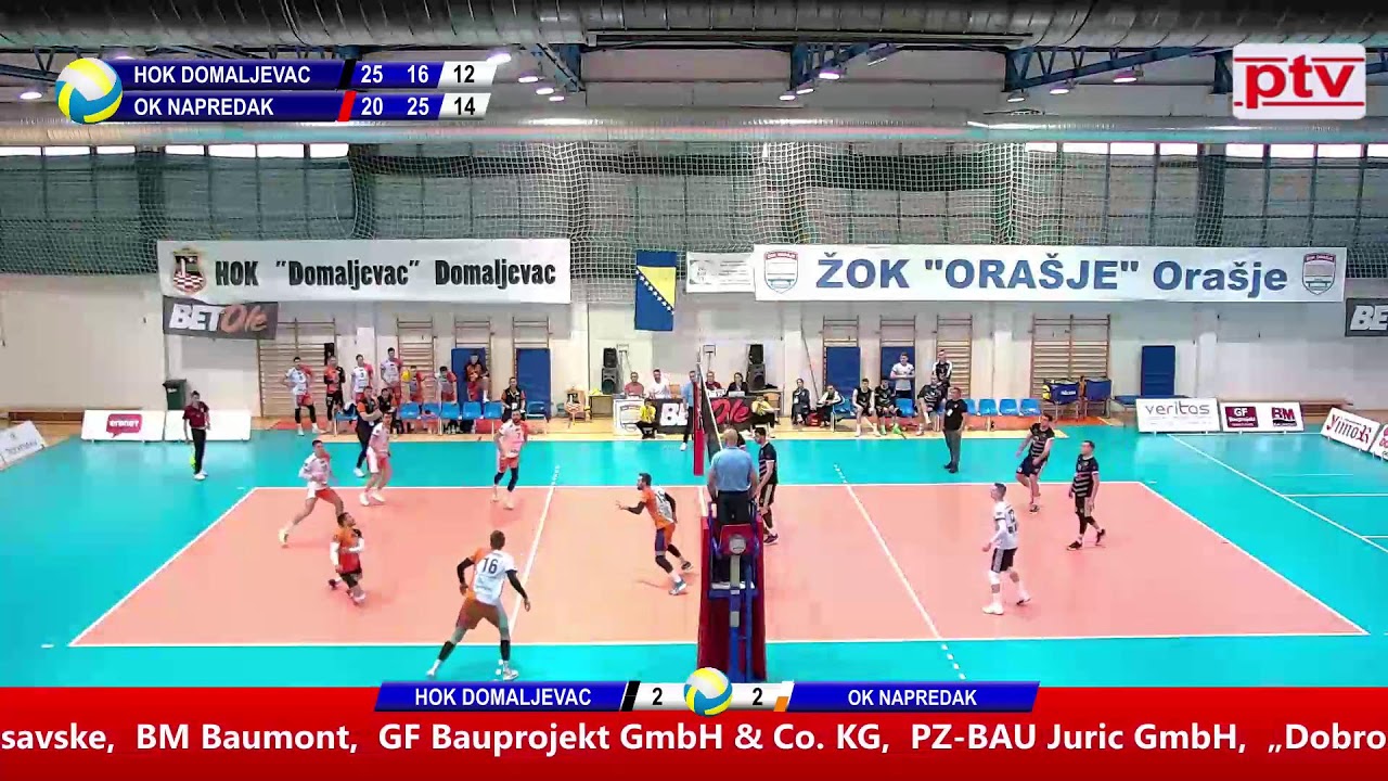 HOK DOMALJEVAC - OK NAPREDAK ODŽAK - 🏐 2. UTAKMICA POLUFINALA 🏐
