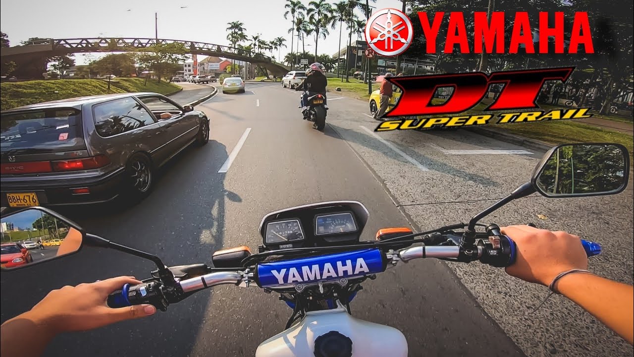 🥴YAMAHA DT 125 1998 COMO A RATA🐭 / PRUEBA DE MANEJO PT 2