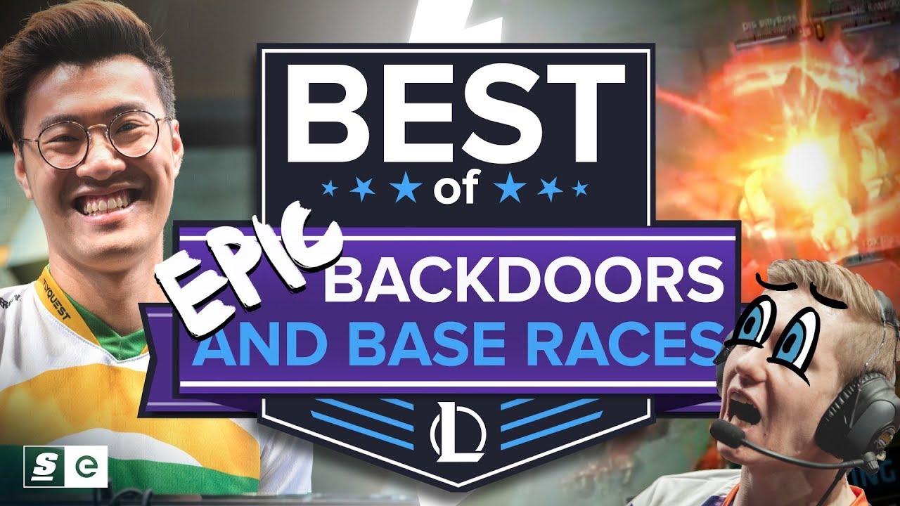 Most EPIC Backdoors and Base Races in League of Legends History