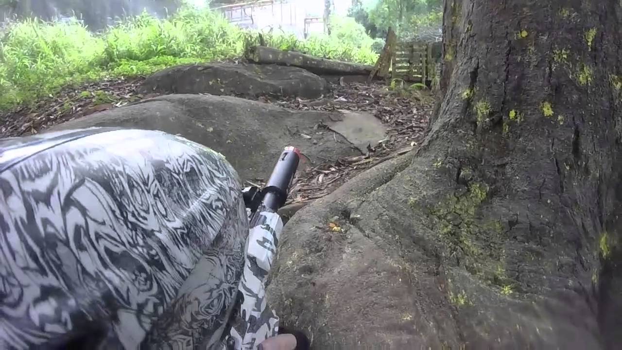 Jogo no campo Paintball Usina em 01/05/2016