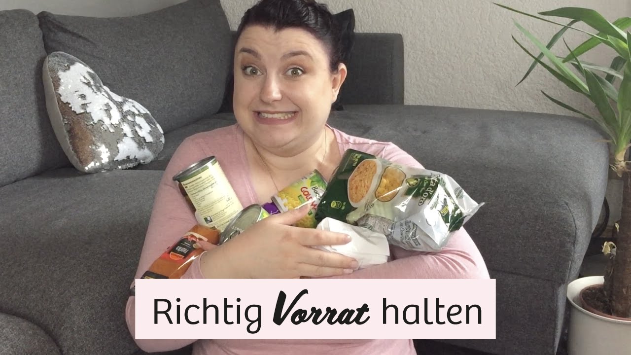 Richtig Vorrat halten | 12 Tipps f&uuml;r Einsteiger | Kethy