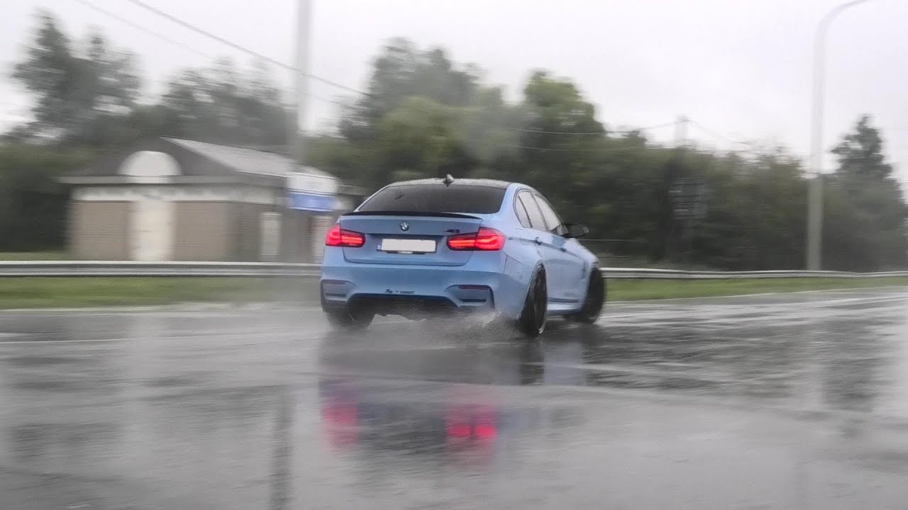 Supercars Accelerating In The Rain! | EPIC Powerslides & Accelerations! | The Gato Tour
