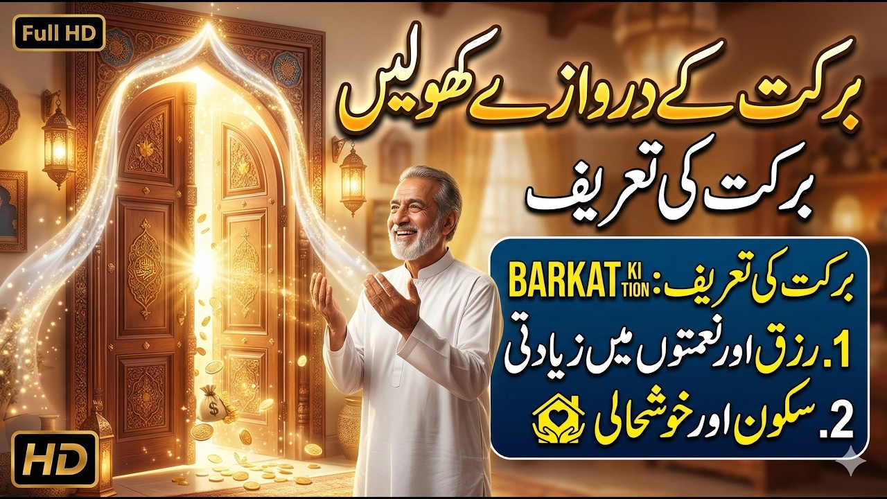 Urooj  Academy  Live Stream  Barkat ke darwaze kholen