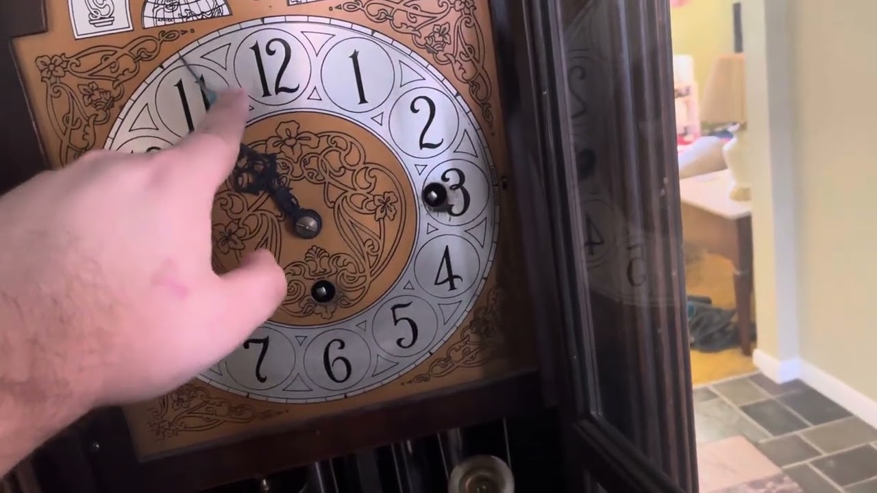 DST Winterhalder & Hofmeier Grandfather Clock Setting Saturday, November 2, 2024