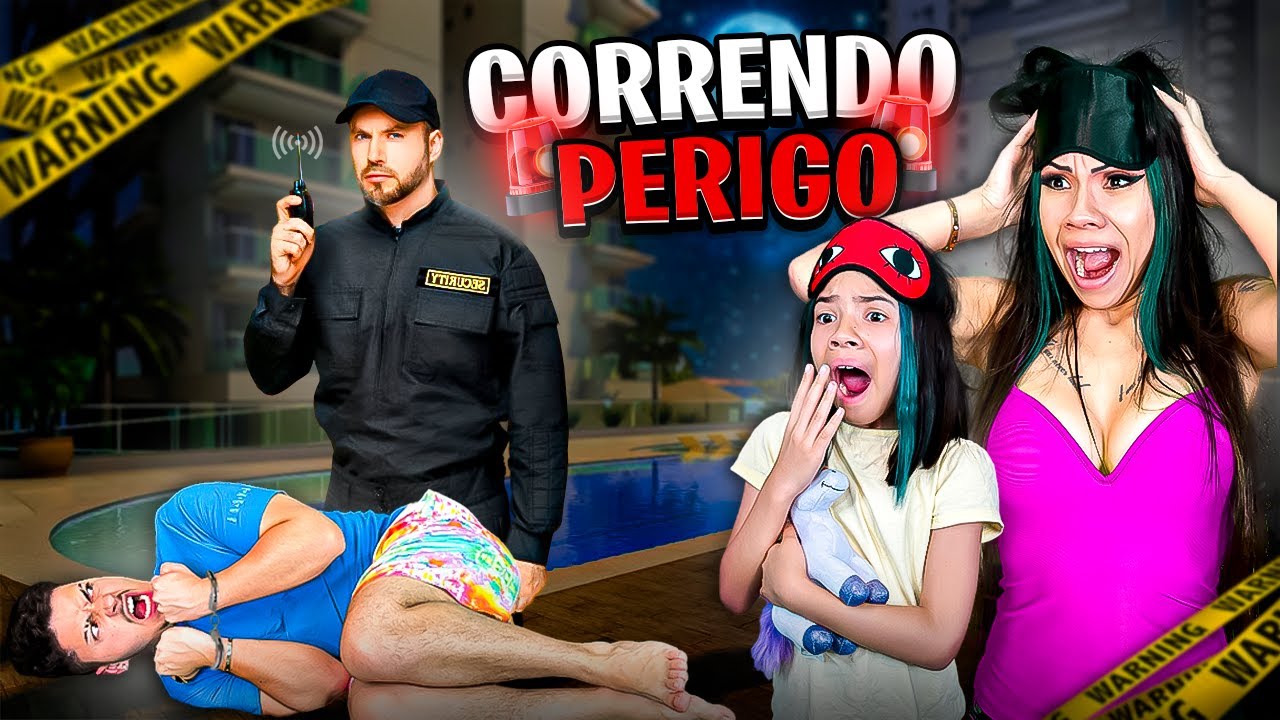 PASSAMOS A NOITE EM UMA PISCINA PARTICULAR...