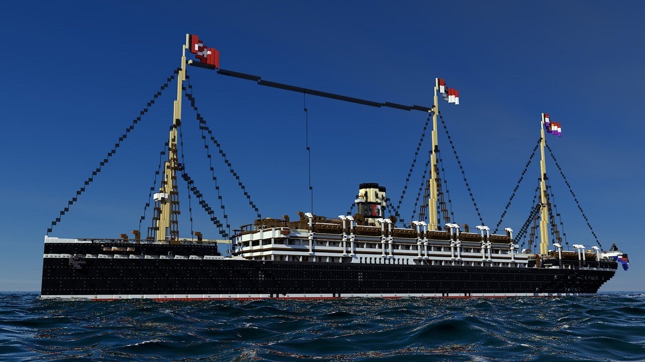 Minecraft SS Dortmund by Suncraft (Ocean Liner) - Die Ruhrpott-Klasse