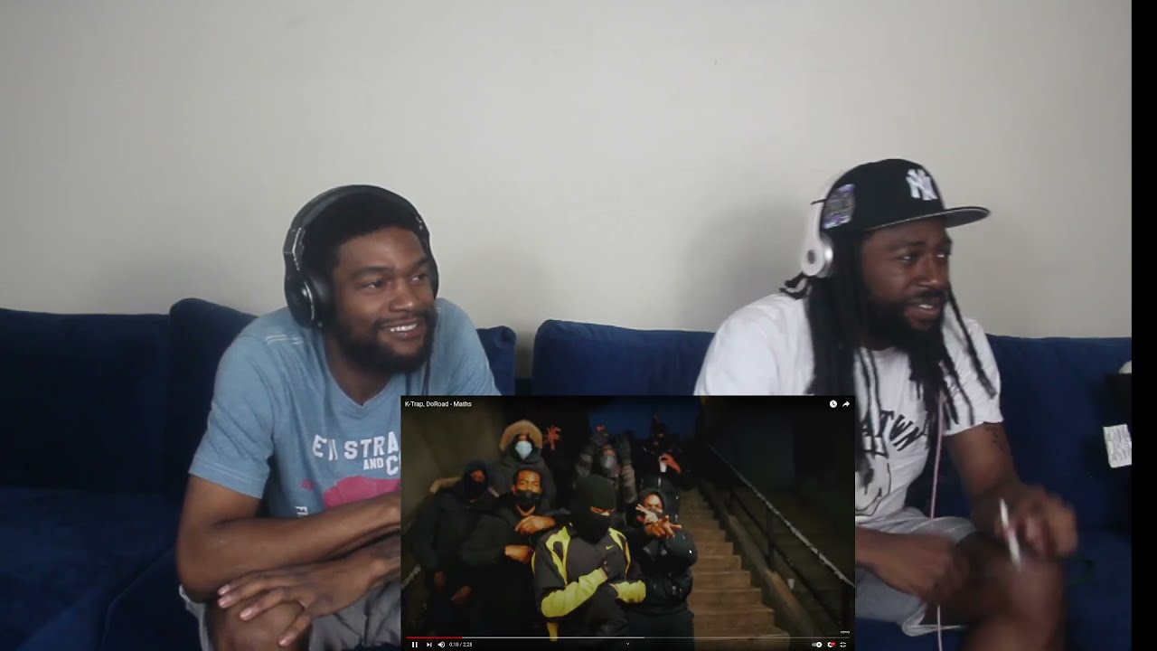 Americans Reaction TO UKDRILL/UKRAP K-Trap, DoRoad - Maths