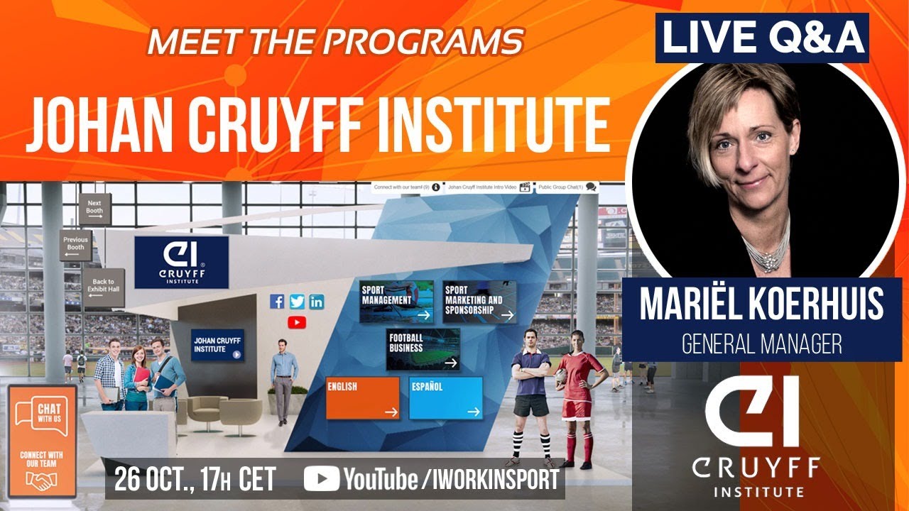 MEET THE PROGRAMS: Johan Cruyff Institute