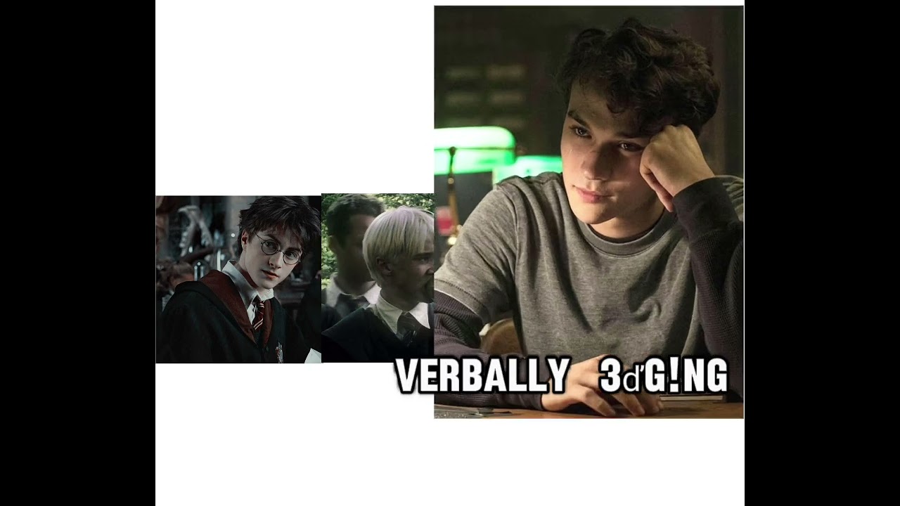 Mattheo is tired of this y'all (drarry edit)