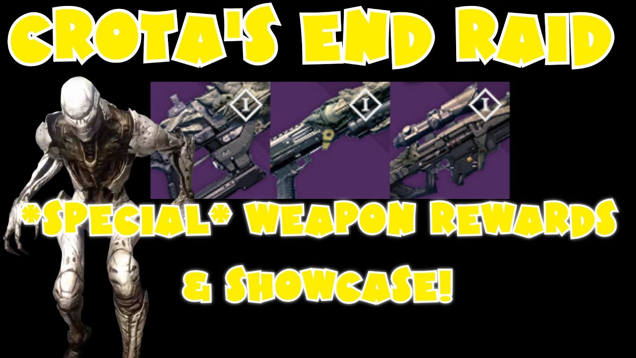 *NEW* Raid Special Weapons Showcase! | Crota's End Weapons Review
