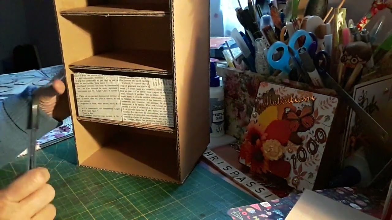 Pr&eacute;sentation de ma commode 4 tiroirs de Dryiell's Scrap.