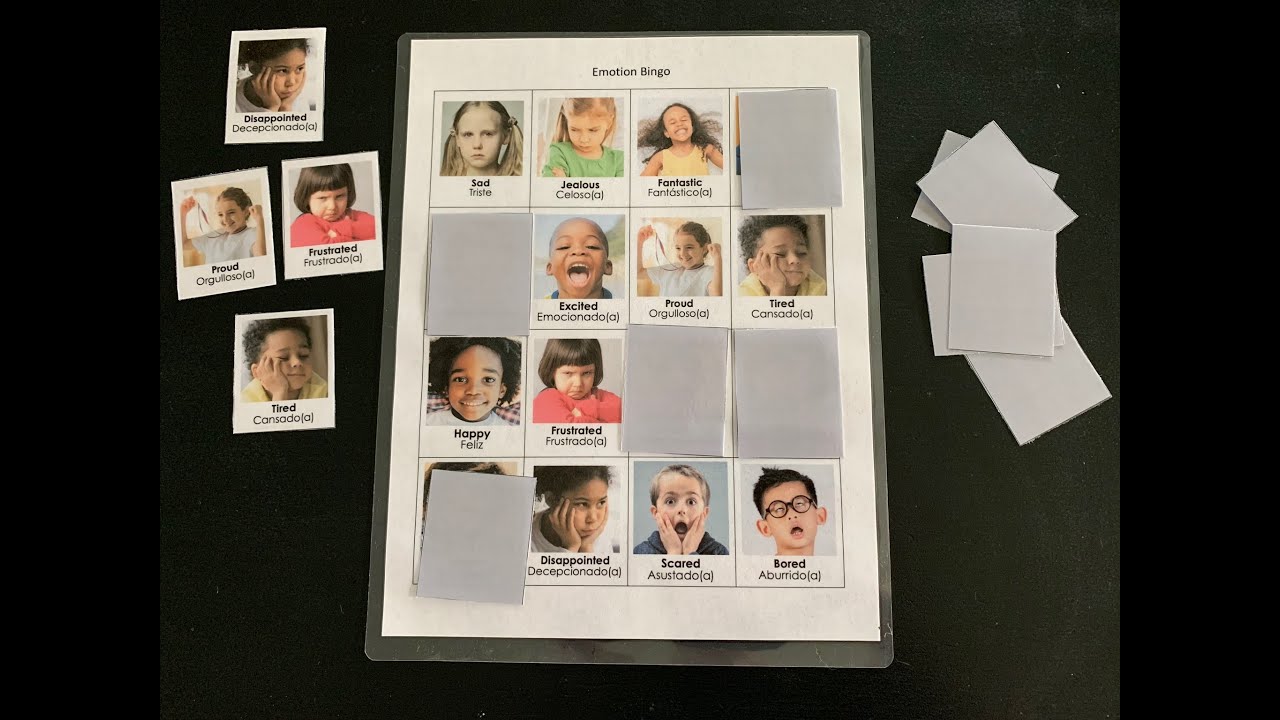 Emotion Bingo