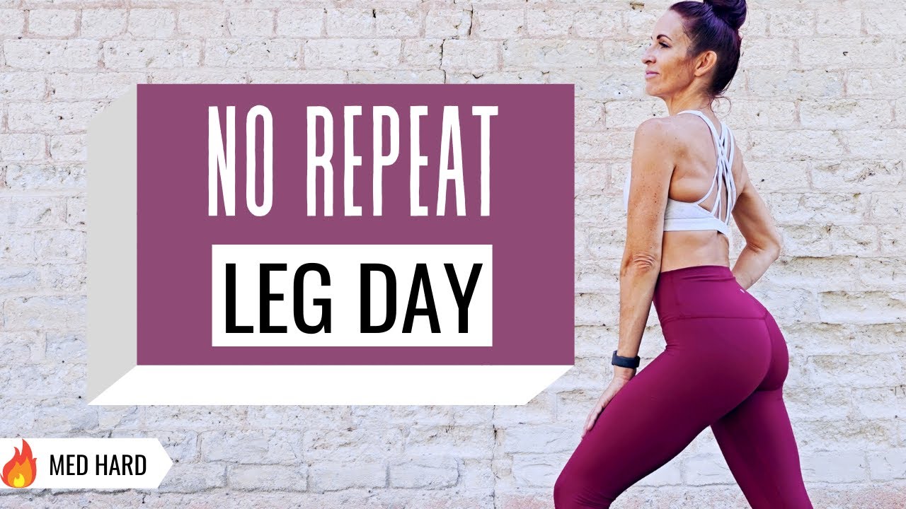 25 MIN LEG DAY | NO REPEAT DUMBBELL WORKOUT | GET STRONG &TONED LEGS & GLUTES