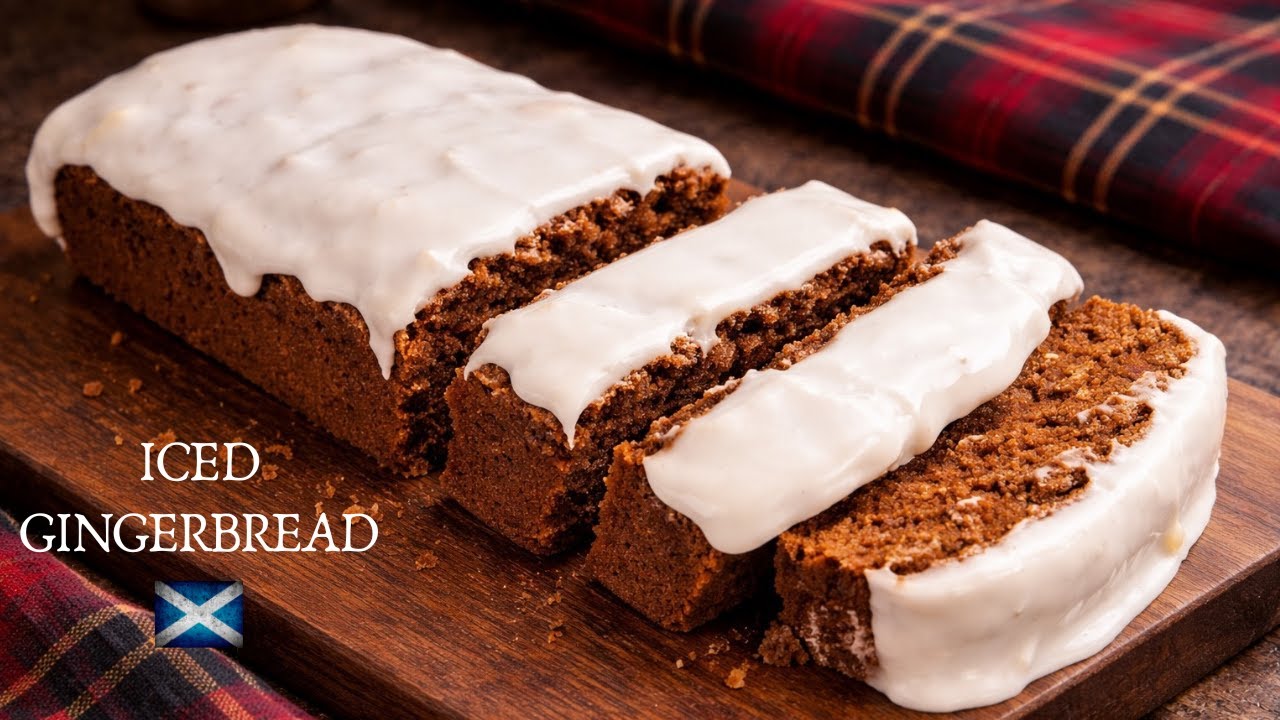 Classic Iced Gingerbread recipe :) Bake with me!
