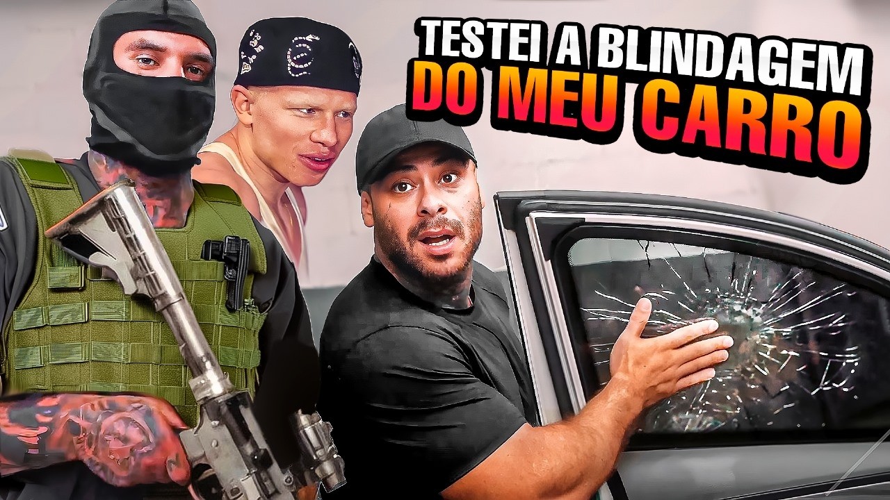 Marrom e Anunaki atiraram no meu carro! - Leo Stronda