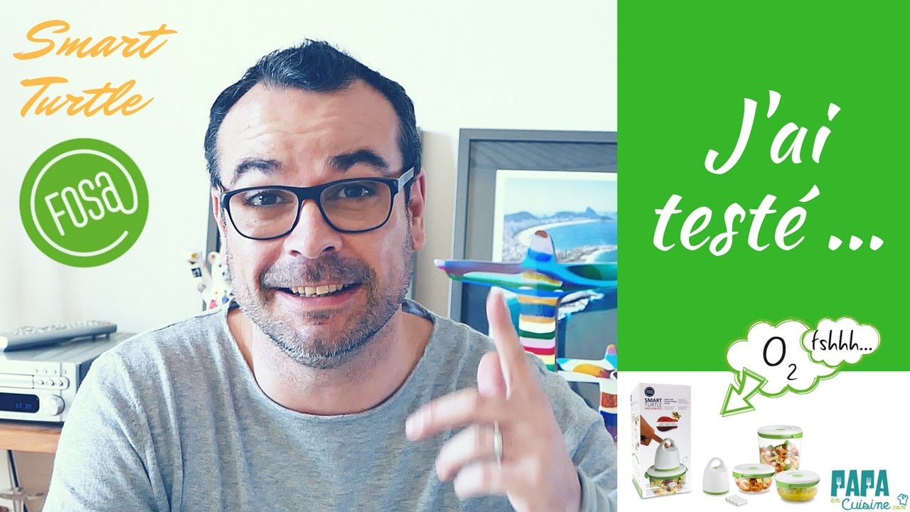 ⁉️ TEST DU SMART TURTLE VACUUM SET FOSA ⁉️MISE SOUS VIDE