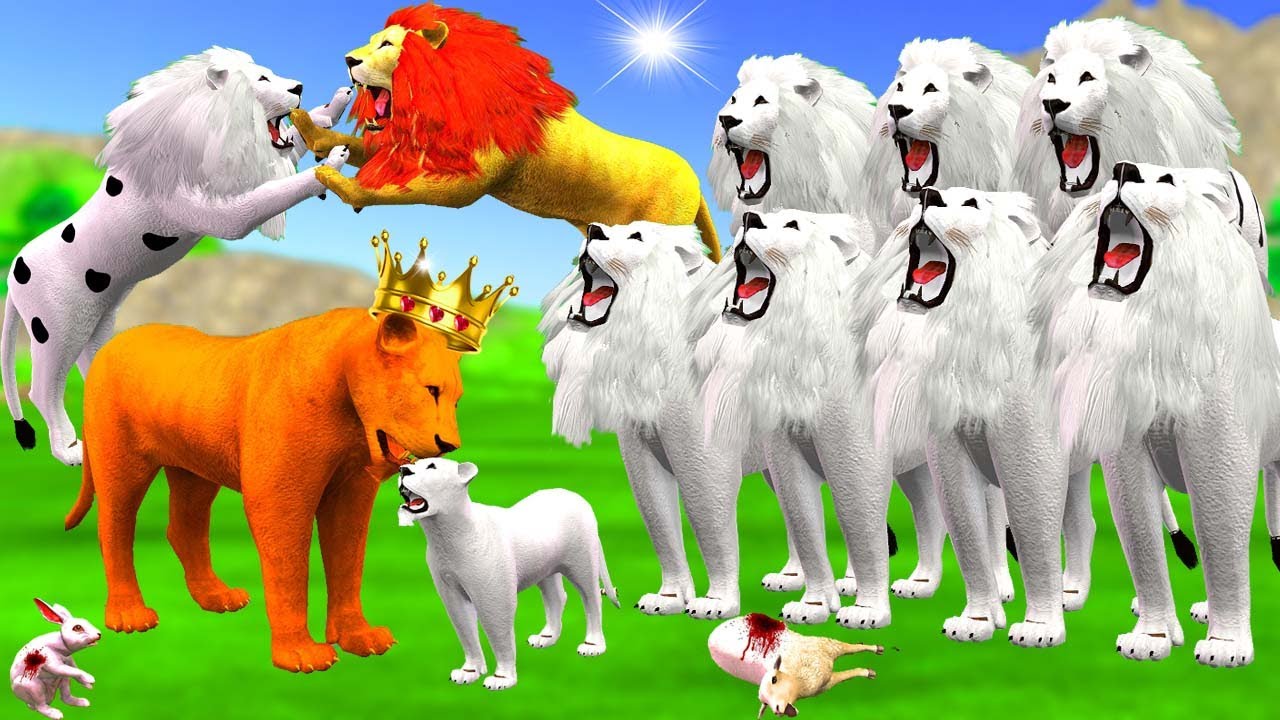 रिश्तों के बीच राजगद्दी की जंग और सफ़ेद शेर सेना जानवर बचाव | Safed Sher Ki Sena-Animals Hindi Kahani