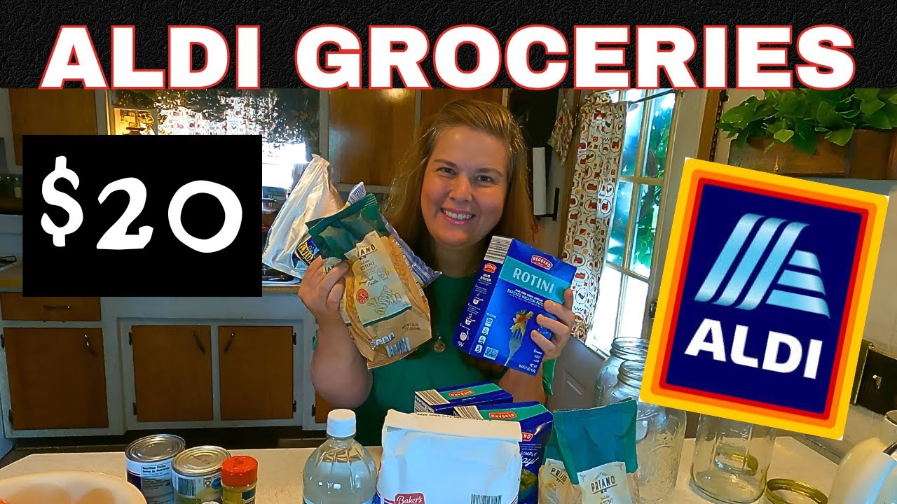 MY UNDER $20 ALDI GROCERY HAUL
