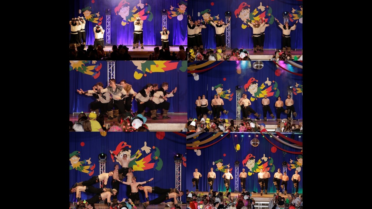 Die Spitzen Haubitzen - Wikinger 2025 - Auftritt in der Kulturhalle Niederbrechen beim Tanzspektakel