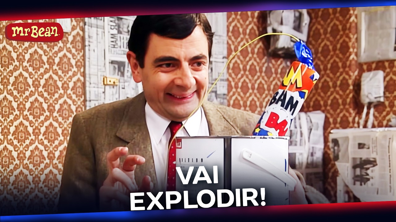 O Plano Genial Do Mr. Bean Para Pintar A Casa | Mr Bean em Português