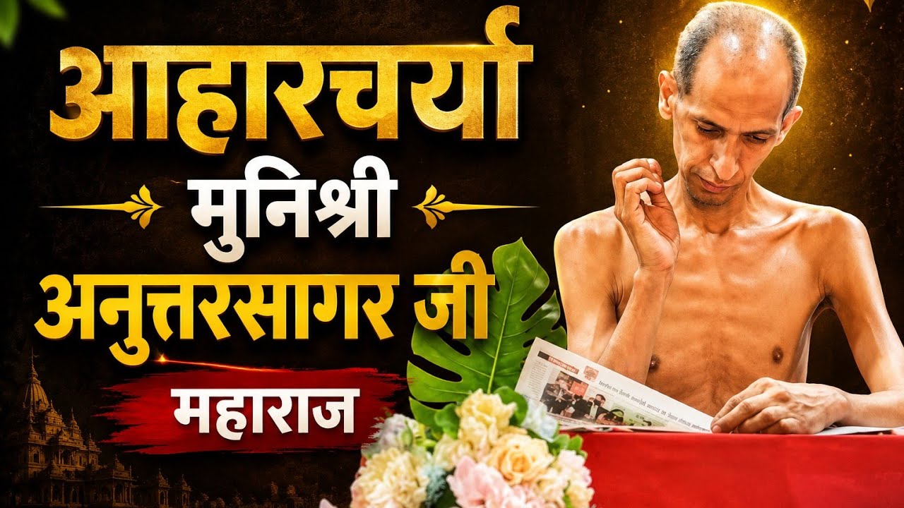 परम पूज्य अनुत्तरसागर जी महाराज की आहार चर्या 