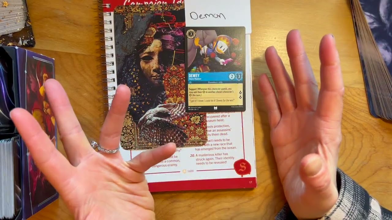 Explore Your Character’s World & Role | Tarot, Oracle & RPG Self-Discovery