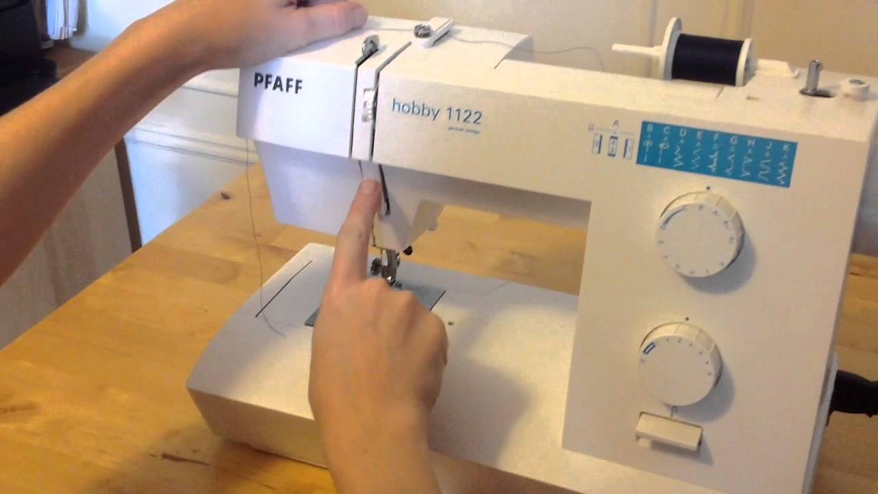 Threading the Top Thread of the Pfaff Hobby 1122 Sewing Machine